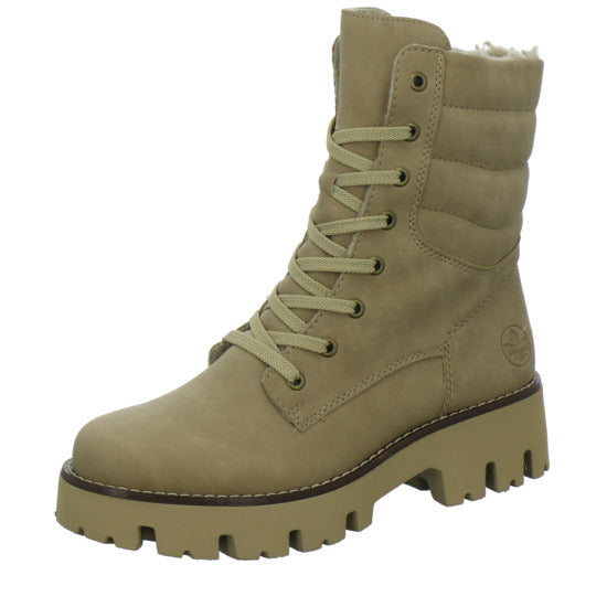 Rieker Winterstiefel warm gefüttert Beige - 360° Ansicht
