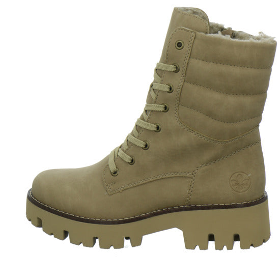 Rieker Winterstiefel warm gefüttert Beige - 360° Ansicht