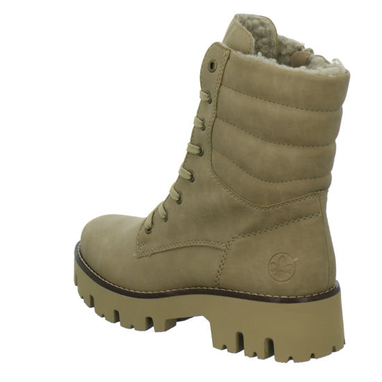 Rieker Winterstiefel warm gefüttert Beige - 360° Ansicht