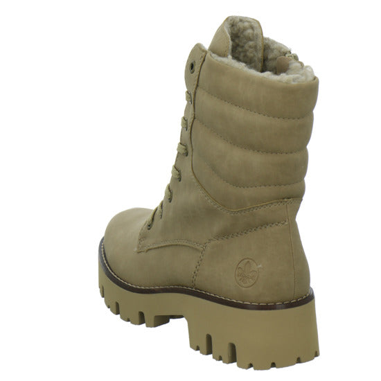 Rieker Winterstiefel warm gefüttert Beige - 360° Ansicht