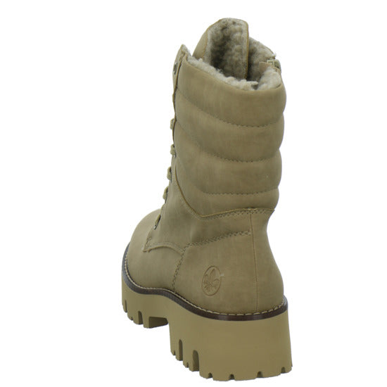 Rieker Winterstiefel warm gefüttert Beige - 360° Ansicht