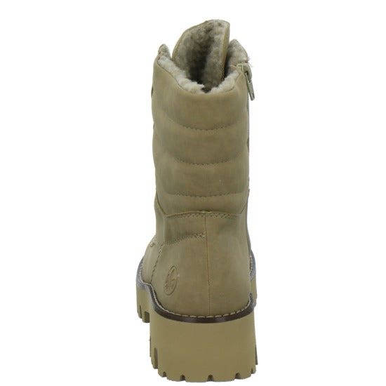 Rieker Winterstiefel warm gefüttert Beige - 360° Ansicht