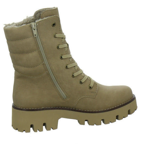 Rieker Winterstiefel warm gefüttert Beige - 360° Ansicht