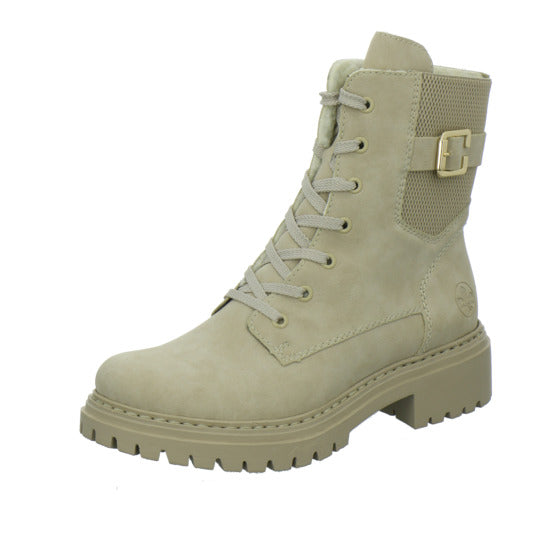 Rieker Winterstiefel warm gefüttert Beige
