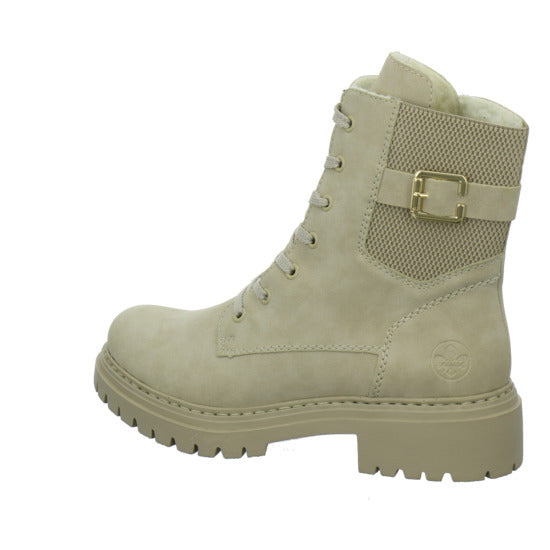 Rieker Winterstiefel warm gefüttert Beige