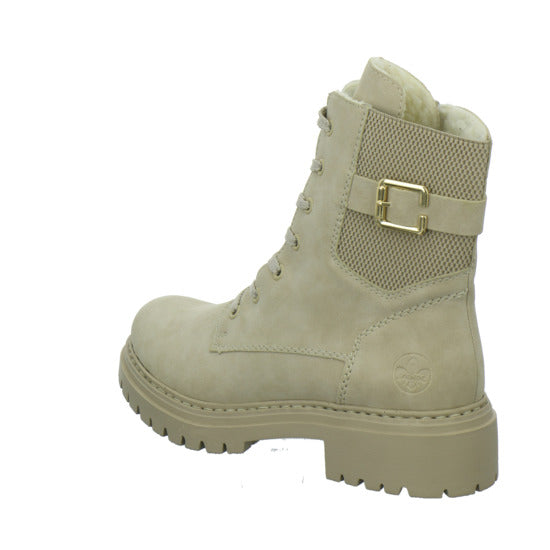 Rieker Winterstiefel warm gefüttert Beige