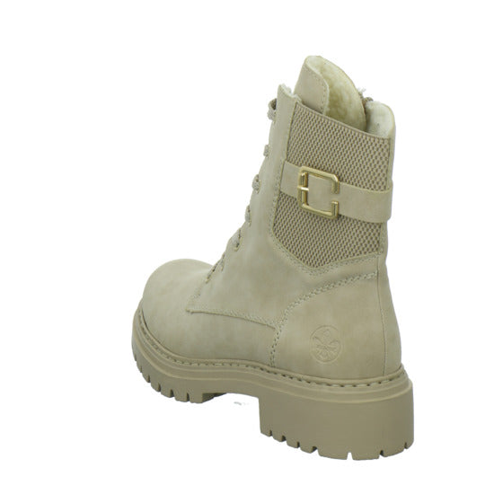 Rieker Winterstiefel warm gefüttert Beige