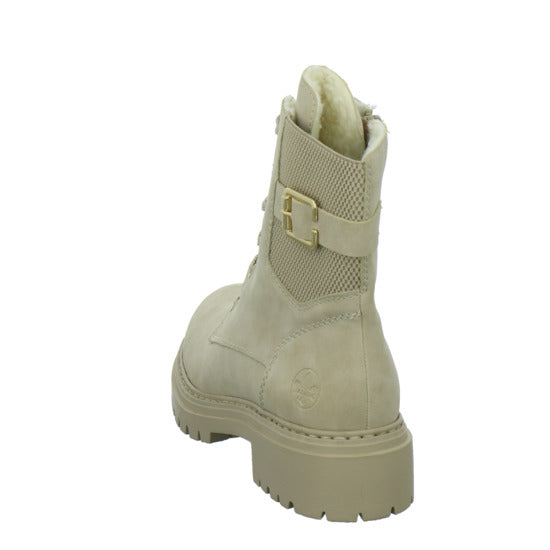 Rieker Winterstiefel warm gefüttert Beige