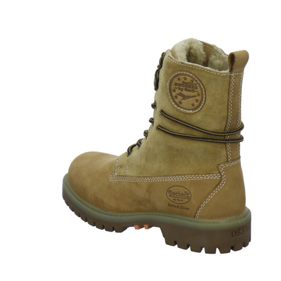 Dockers Winterstiefel Damen Ocker