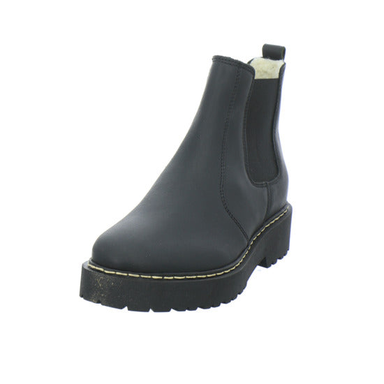 Palpa Winterstiefel warm gefüttert Schwarz - 360° Ansicht