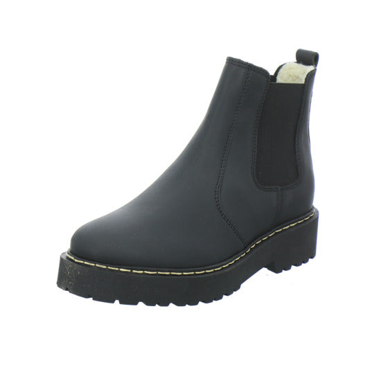 Palpa Winterstiefel warm gefüttert Schwarz - 360° Ansicht