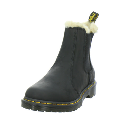 Dr. Martens Leonore Winterstiefel warm gefüttert Schwarz - 360° Ansicht