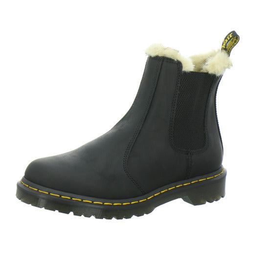 Dr. Martens Leonore Winterstiefel warm gefüttert Schwarz - 360° Ansicht