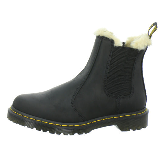 Dr. Martens Leonore Winterstiefel warm gefüttert Schwarz - 360° Ansicht