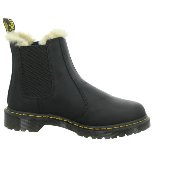 Dr. Martens Leonore Winterstiefel warm gefüttert Schwarz - 360° Ansicht