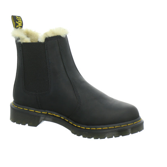 Dr. Martens Leonore Winterstiefel warm gefüttert Schwarz - 360° Ansicht