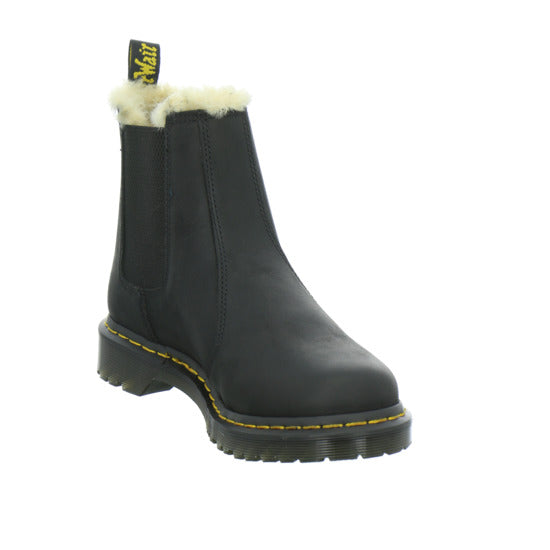 Dr. Martens Leonore Winterstiefel warm gefüttert Schwarz - 360° Ansicht