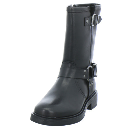 Palpa Winterstiefel warm gefüttert Schwarz - 360° Ansicht