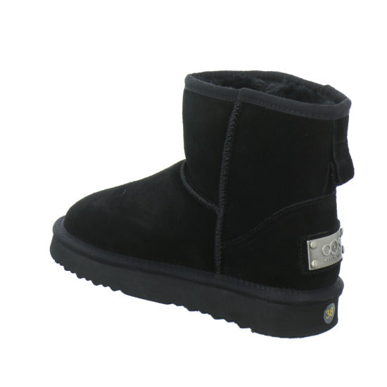 OOG 3klein+3groß Winterstiefel warm gefüttert Schwarz - 360° Ansicht