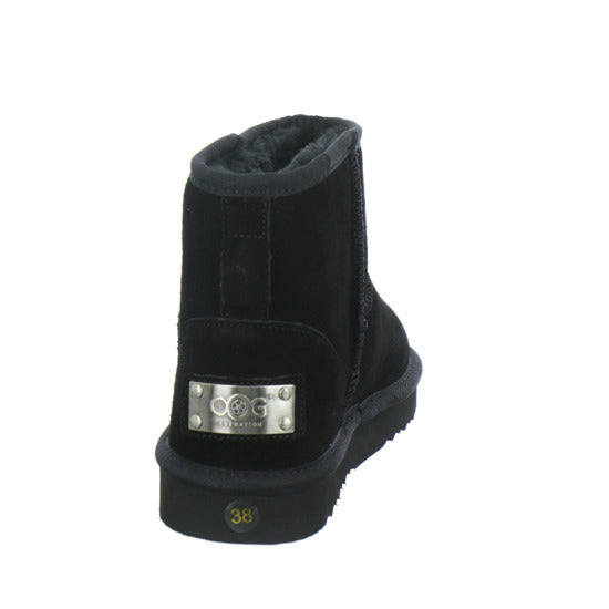OOG 3klein+3groß Winterstiefel warm gefüttert Schwarz - 360° Ansicht