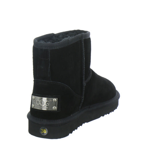 OOG 3klein+3groß Winterstiefel warm gefüttert Schwarz - 360° Ansicht