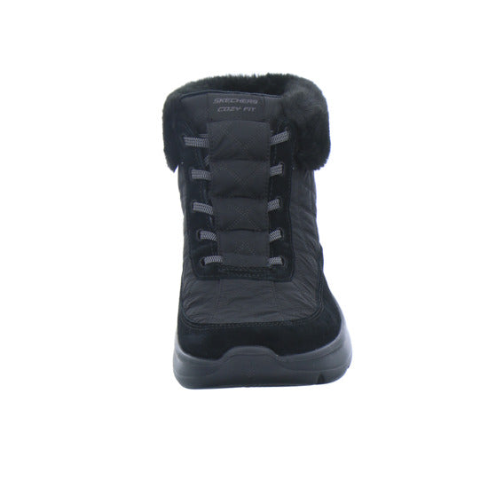 Skechers Winterstiefel Damen Slip Ins On The Go Schwarz