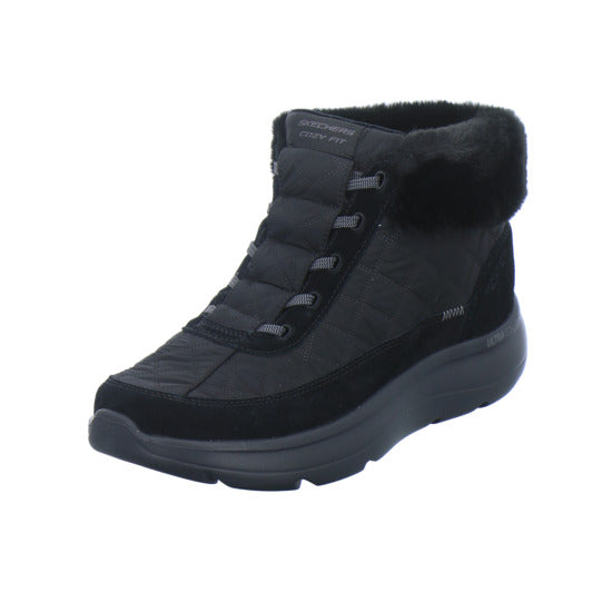 Skechers Winterstiefel Damen Slip Ins On The Go Schwarz