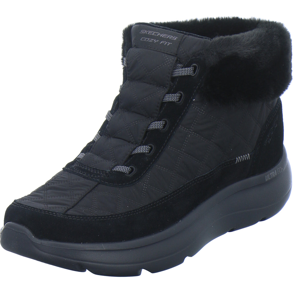 Skechers Winterstiefel Damen Slip Ins On The Go Schwarz