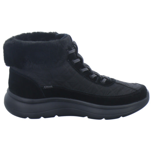 Skechers Winterstiefel Damen Slip Ins On The Go Schwarz