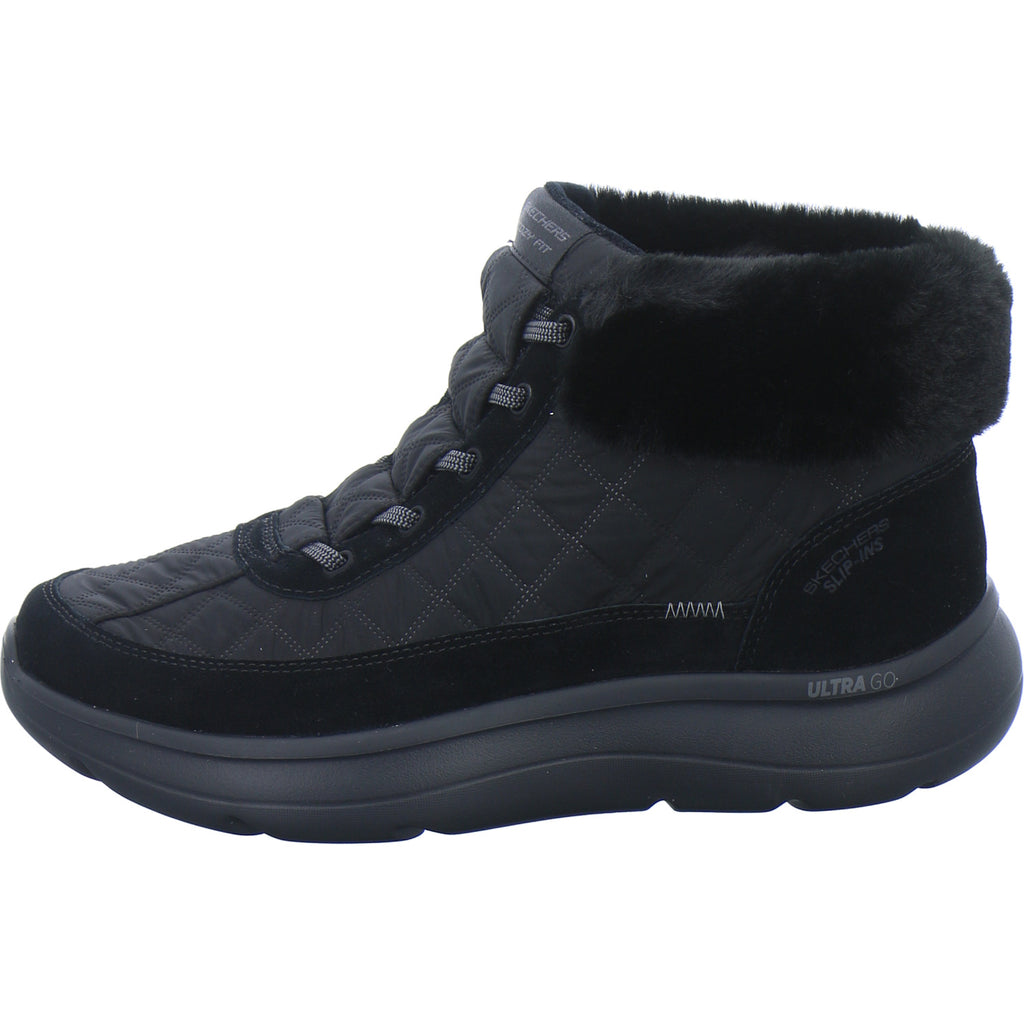 Skechers Winterstiefel Damen Slip Ins On The Go Schwarz