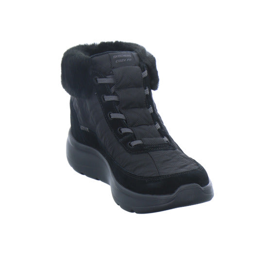 Skechers Winterstiefel Damen Slip Ins On The Go Schwarz