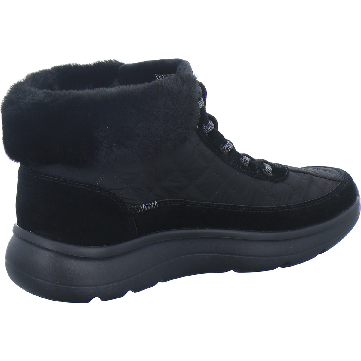 Skechers Winterstiefel Damen Slip Ins On The Go Schwarz