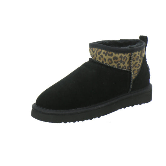 OOG Winterstiefel warm gefüttert Schwarz-kombi - 360° Ansicht