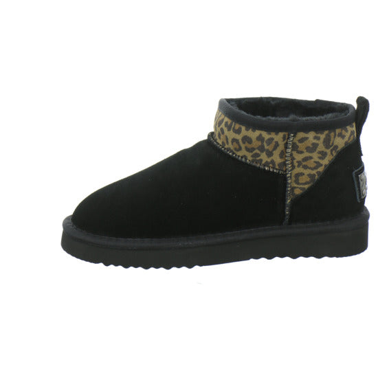 OOG Winterstiefel warm gefüttert Schwarz-kombi - 360° Ansicht