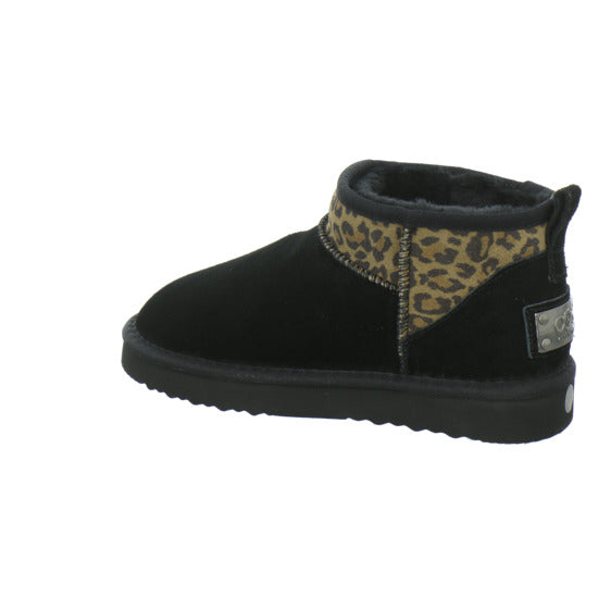 OOG Winterstiefel warm gefüttert Schwarz-kombi - 360° Ansicht