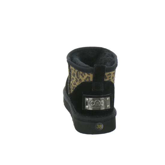 OOG Winterstiefel warm gefüttert Schwarz-kombi - 360° Ansicht