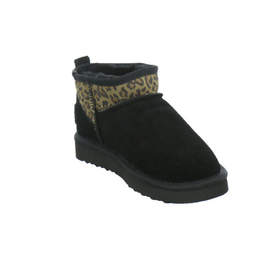 OOG Winterstiefel warm gefüttert Schwarz-kombi - 360° Ansicht