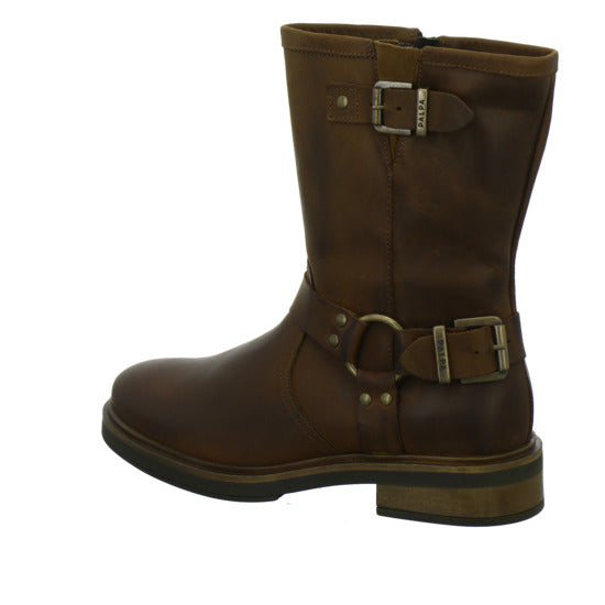 Palpa Winterstiefel warm gefüttert Dunkelbraun - 360° Ansicht