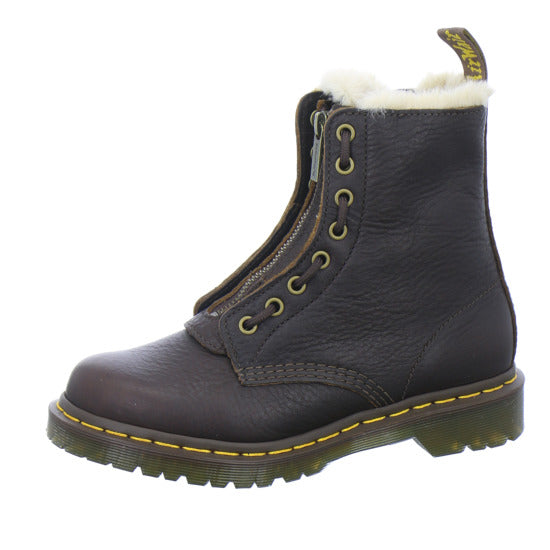 Dr. Martens Winterstiefel Damen 1460 Zip WL Dunkelbraun