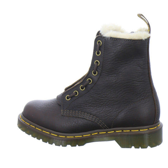 Dr. Martens Winterstiefel Damen 1460 Zip WL Dunkelbraun