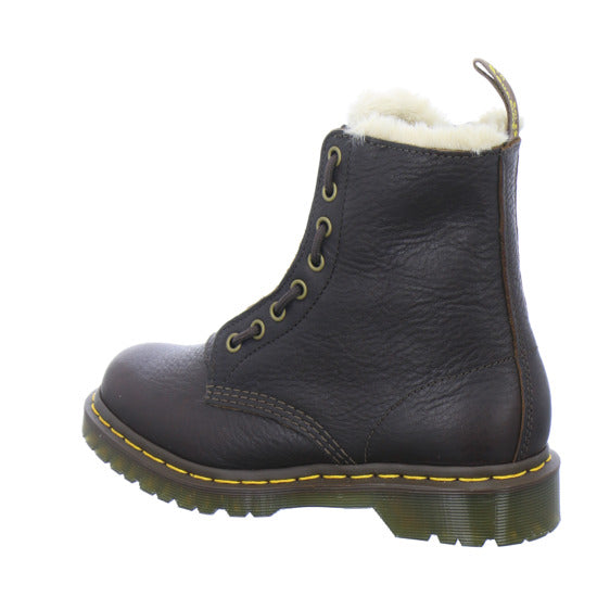 Dr. Martens Winterstiefel Damen 1460 Zip WL Dunkelbraun