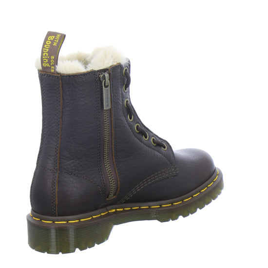 Dr. Martens Winterstiefel Damen 1460 Zip WL Dunkelbraun