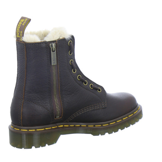 Dr. Martens Winterstiefel Damen 1460 Zip WL Dunkelbraun