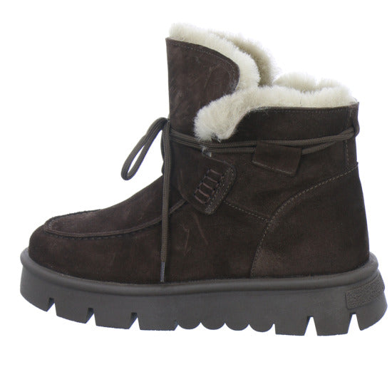 Sekada Winterstiefel Damen Dunkelbraun