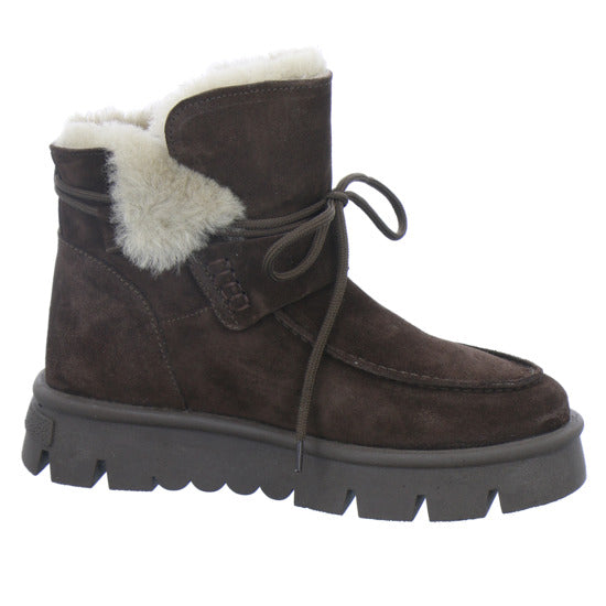 Sekada Winterstiefel Damen Dunkelbraun