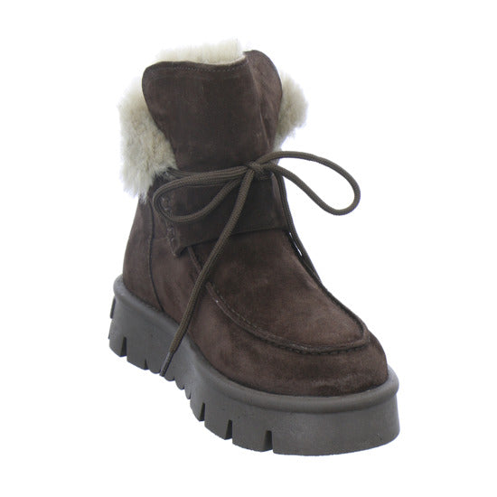 Sekada Winterstiefel Damen Dunkelbraun