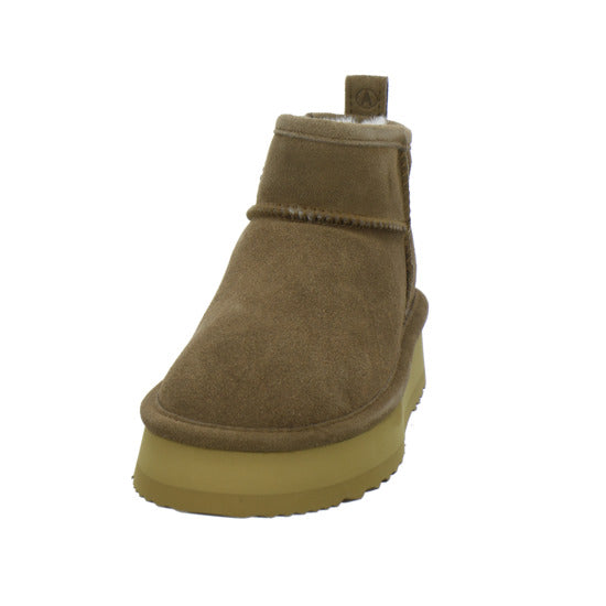 Axelda AB Milano Winterstiefel warm gefüttert Mittelbraun - 360° Ansicht
