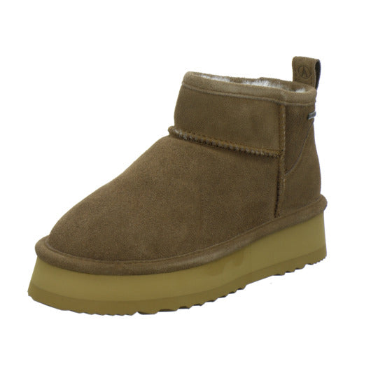 Axelda AB Milano Winterstiefel warm gefüttert Mittelbraun - 360° Ansicht