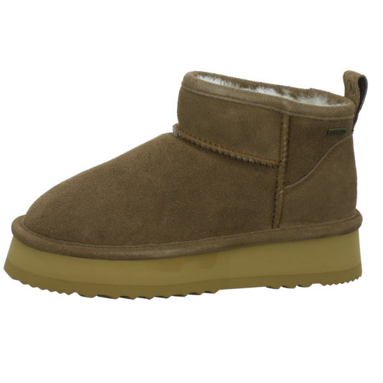 Axelda AB Milano Winterstiefel warm gefüttert Mittelbraun - 360° Ansicht