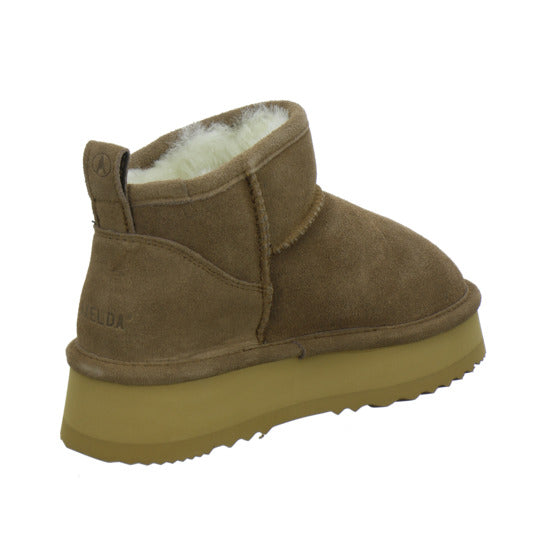 Axelda AB Milano Winterstiefel warm gefüttert Mittelbraun - 360° Ansicht